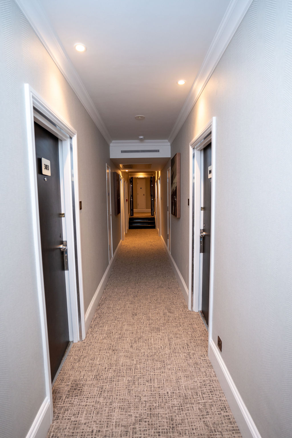 Couloir après rénovation
