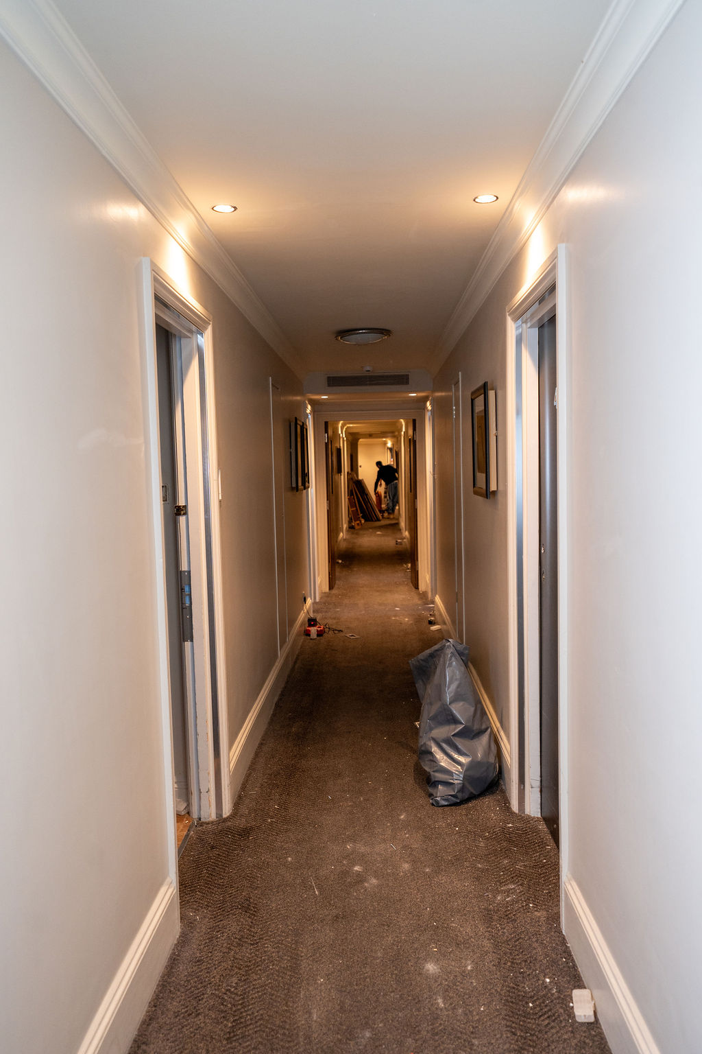 Couloir avant rénovation