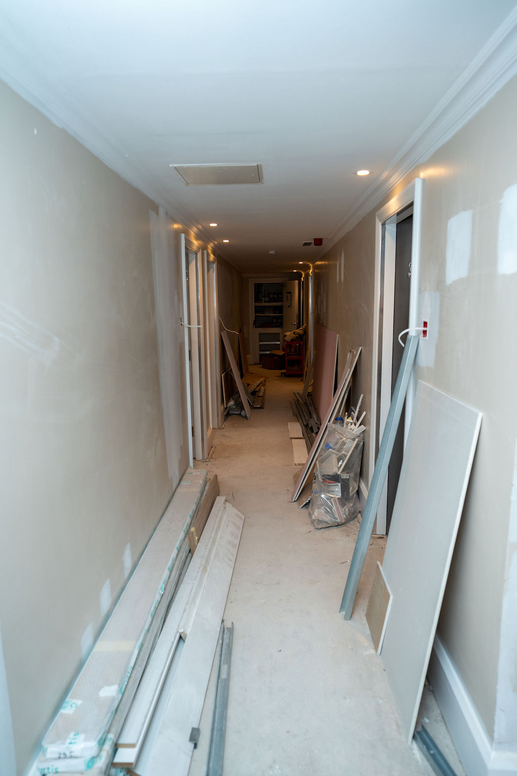 Couloir avant rénovation